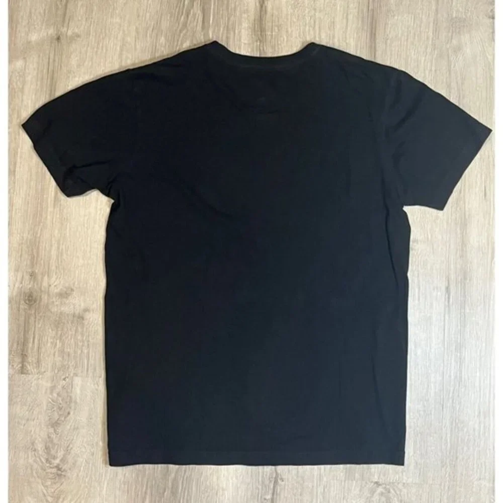 The North Face T-Shirt Men's XL Black‎ Pullover Crew Neck Slim Fit Short Sleeve
